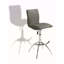 Élégant tabouret de bar réglable avec pivot et revêtement de haute qualité, parfait pour tout comptoir de bar ou de cuisine moderne.