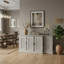 Buffet décoratif 4 portes à persiennes Malyha Farmhouse-667965620