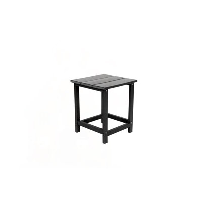 Table d'appoint extérieure carrée Adirondack en bleu