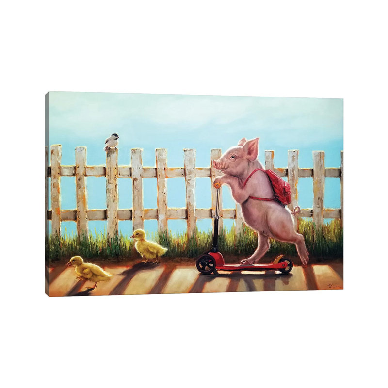 Summer Stroll by Lucia Heffernan - Wrapped Canvas Print, 30.48 cm H x 45.72 cm W
