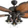 Calypso 52" Weather Resistant Ceiling Fan with Light