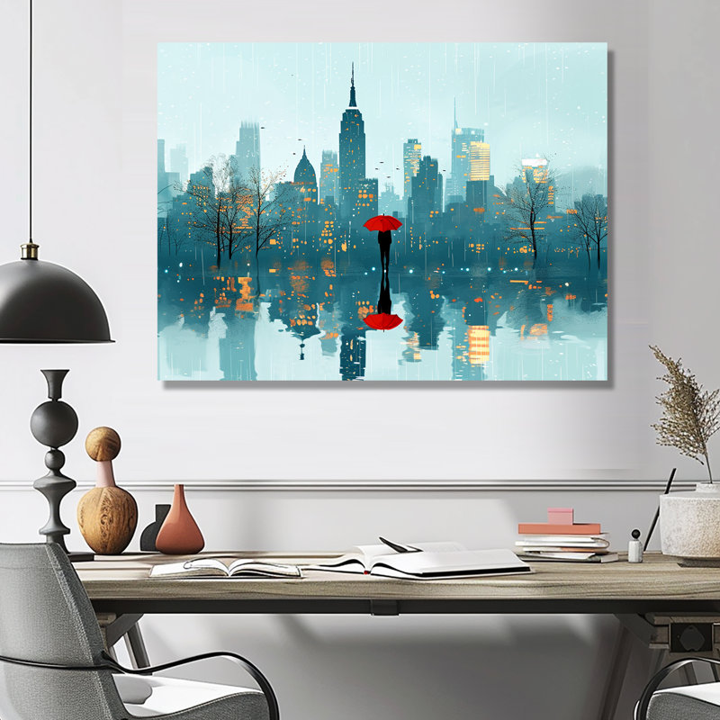 Noemie - impression d'art mural New York City, Sans cadre, H 34 po x l 44 po