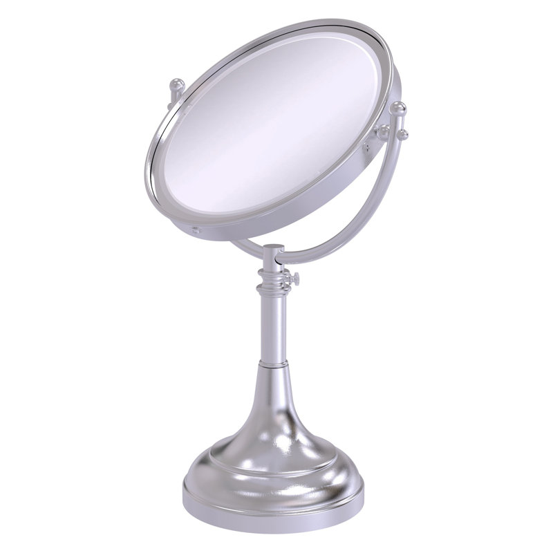 Miroir de table Beresford, 4X, Chrome satiné