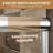 Aluminum Frame 54" Wide And 72" High Double Sliding Shower Door With 1/4" Clear Tempered Glass, - Proof Film, Reversible Install, Corrosion Handles, Waterproof In Bathroom Frame, Shatter Dual