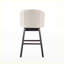 Tabouret de bar pivotant à 360 degrés