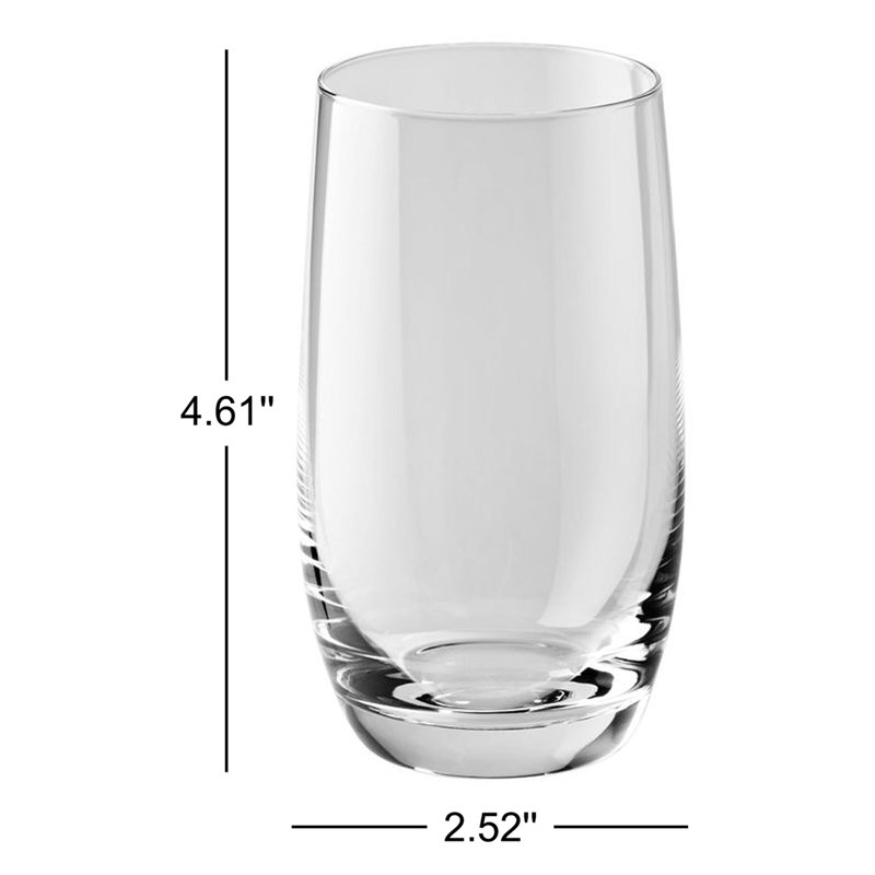 Predicat 11 oz. Lead Free Crystal Drinking Glass