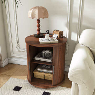 Table de chevet avec rangement