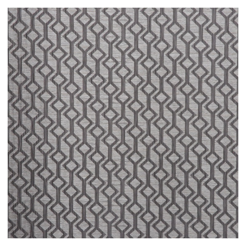 Tissu géométrique Allure, Platine