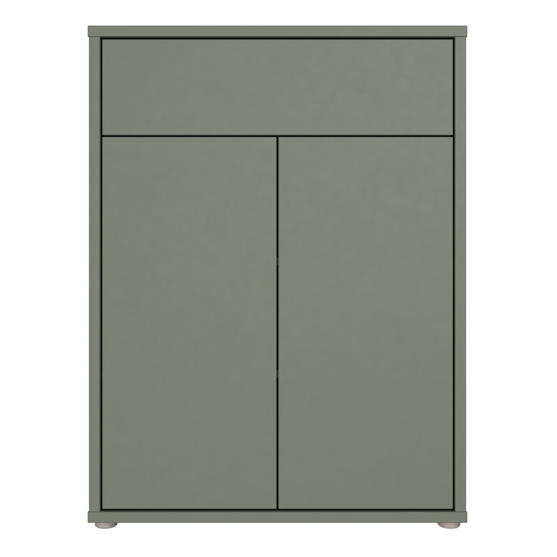 Rylon Shoe Storage Cabinet, Green