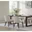 Chaise d'appoint rembourrée en bois massif Bremment-725599086