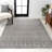 Altab Moroccan Vintage Geometric Gray/Cream Rug-644299710