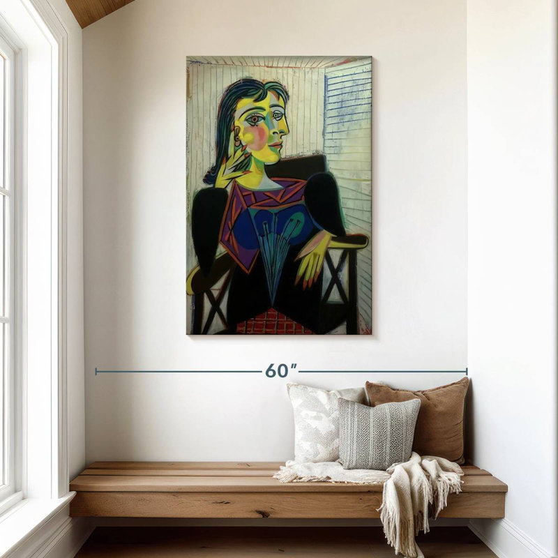 Avery, portrait de Dora Maar, H 45 po x l 30 po