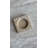 Travertine Square Ashtray