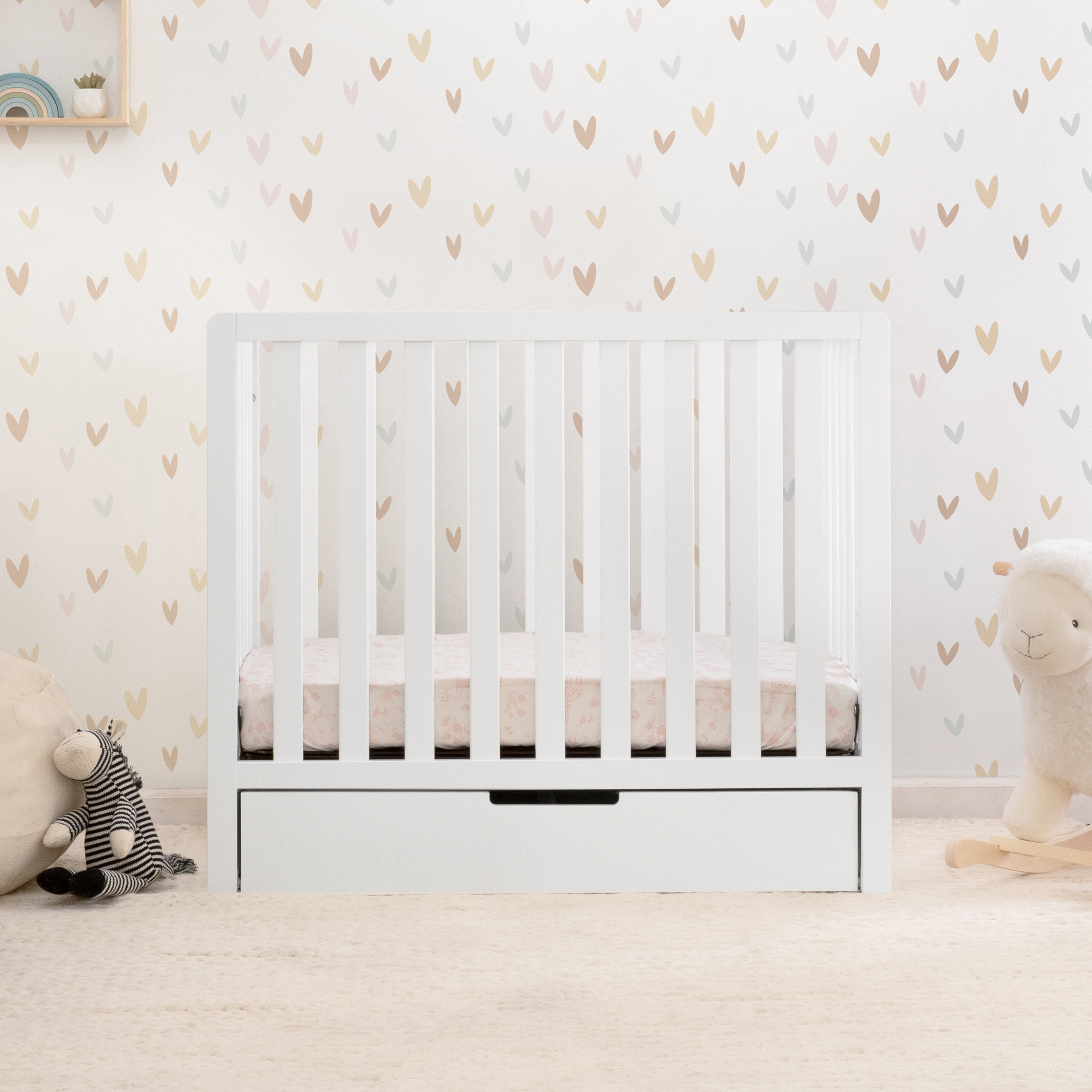 Carter's by DaVinci Colby 4in1 Mini Convertible Crib with Storage