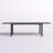 Salem Extendable Metal Frame Powder-coated Outdoor Patio Dining Table