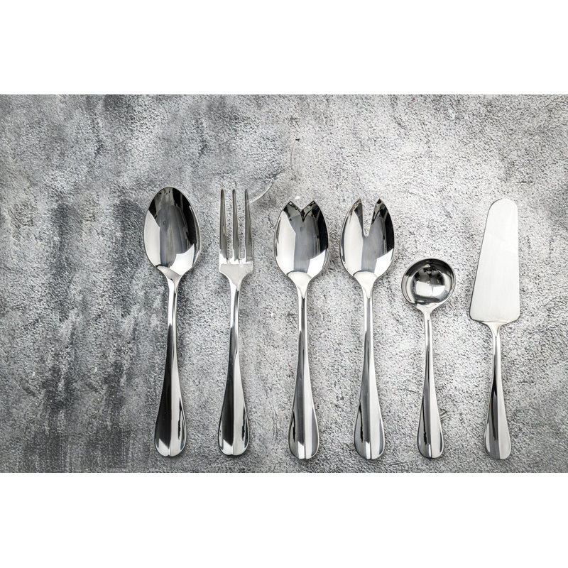 Roma Flatware Set - 67 Pieces - Stainless Steel