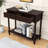 Charmie Wooden Console Table with Two Drawers and Open Shelf for Living Room-1854123823