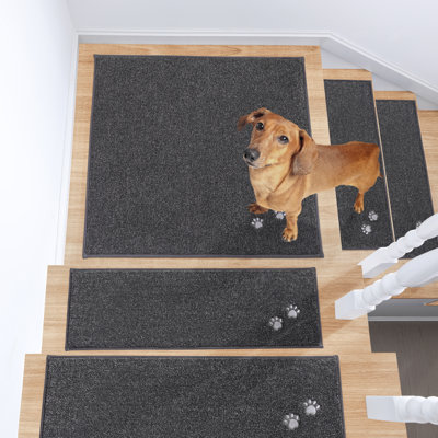 Non-Slip Washable Square Stair Landing Mat