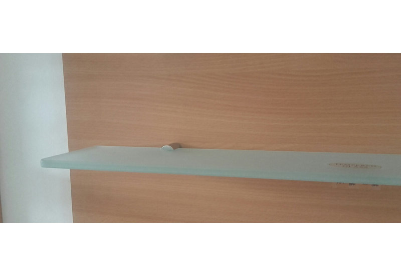 Leiter Glass Floating Shelf