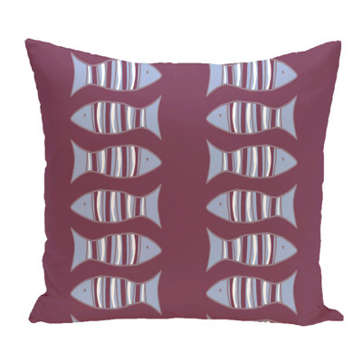 Housse de coussin rectangulaire extérieure pour coussin de Fishy/insert