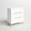 Heriberto 80cm W 3 - Drawer Chest of Drawers-62273755
