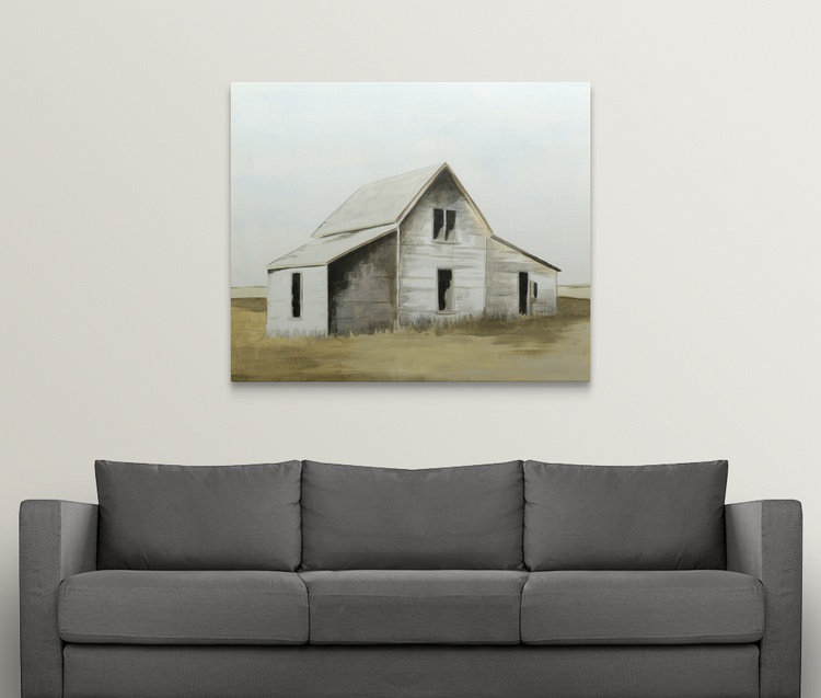 « ii » megan meagher, reproduction d’art Amarillo, H 24 po x l 30 po x P 1,25 po, Toile