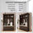 71'' Height 3-In-1 Hall Tree With 3 Hooks , Coat Hanger And Storage Bench For Hallway, Entryway, Living Room-1569379004