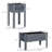 Kierron Wood Elevated Planter-2020297271