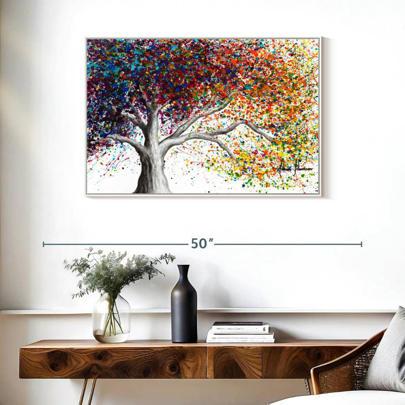 La couleur des rêves, Cadre flottant blanc, 37 po x 25 po