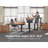 Adjustable Height L-Shaped Standing Desk with Built-In Electrical Outlet-383864290