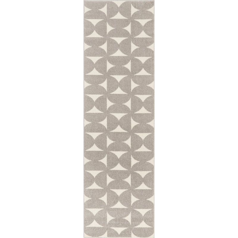 Tapis gris Petrina, Rectangle 2 pi 2 po x 7 pi 6 po