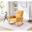 Chaise berçante en lin-88579844