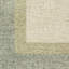 Tapis vert / beige en laine touffeté à la main Dunfermline-1078395722
