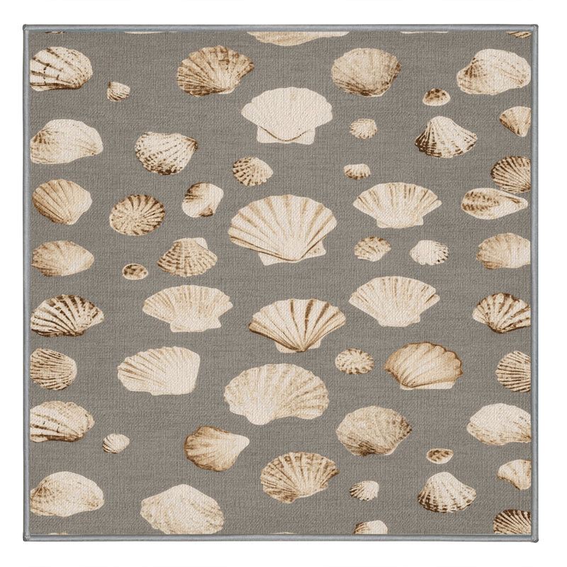  Tapis côtier lavable, Carré 4 pi