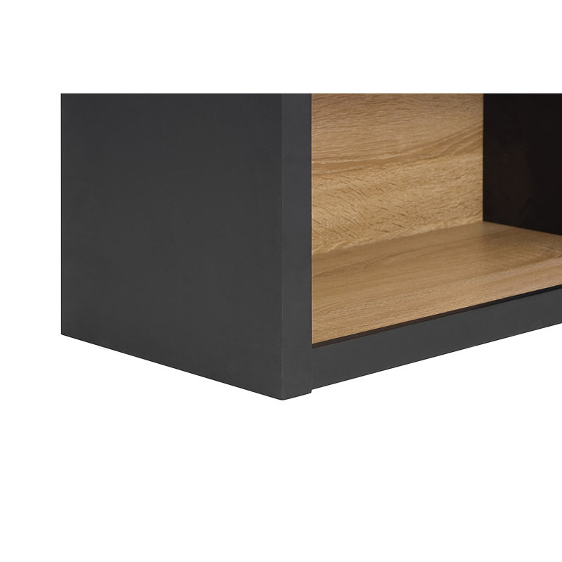 Bibliothèque arquée à 4 niveaux, bibliothèque arquée de 43 po de hauteur avec tablettes de rangement