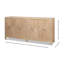 Rayon 76'' W Solid Wood Sideboard