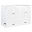 White Bed With Profuse Storage Capacity - Maximize Room Space In Homes. Full Size For Comfort. Store Pillows, Clothes, Neatly. Design. Charging Available. Easy To Assemble. 75.1in Length X 56.7in-558724770-558724765