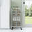Rolling Storage Cabinet With Drawers-1206046758