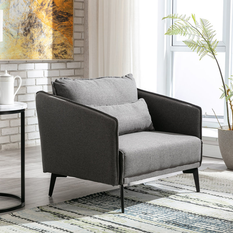 Fauteuil en coton l 31,8 po Jagar