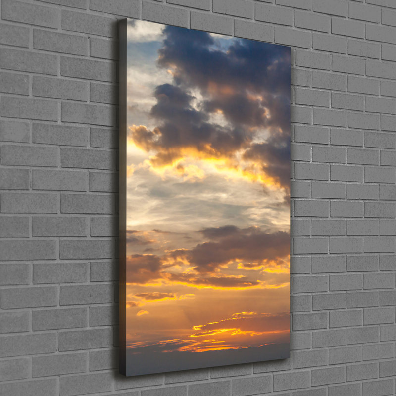 Sunset Sky - Wrapped Canvas Print