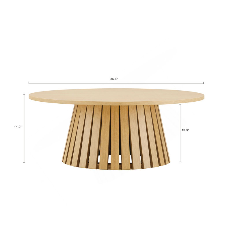 Table basse Layla en chêne clair
