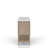 Dana Heights 38.75" 4-Door Server W/ Cement Top