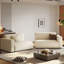 Coussin modulaire beige en polyester-1935572764-1935572771