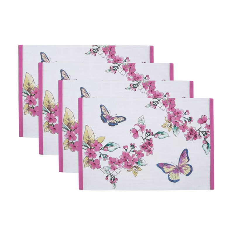 Lenox Butterfly Meadow Floral Placemats