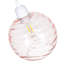 Modern Designer Circular Ribbed Glass Non Electric Pendant Lamp Shade-1085818573