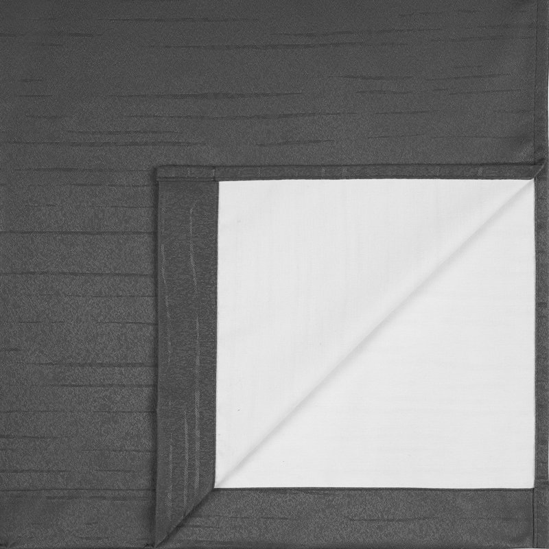 Room Darkening Curtain Pair, Charcoal