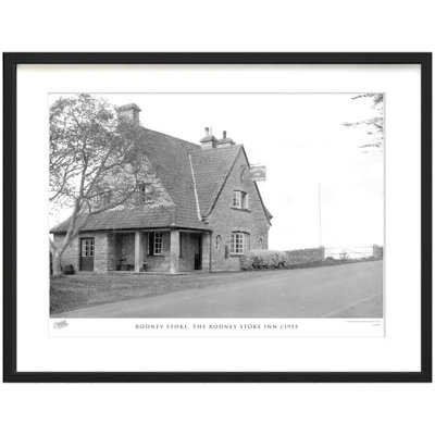 Rodney Stoke, The Rodney Stoke Inn C1955 - Single Picture Frame Print