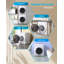 3.6 Cu.ft 13lbs Compact High Efficiency Electric Portable Dryer