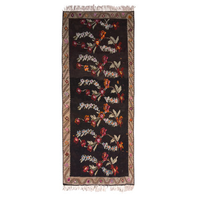 One-of-a-Kind 5'6" X 12'8" Hand Knotted Area Rug