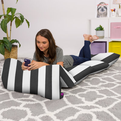 Kids Floor Pillow Cover Only, Nap Mat Kids Floor Pillow Cover to Add in Pillows - Premium Cushion and Lounger Covers for Pillows - Gifts for Kids, Tee by Posh Creations